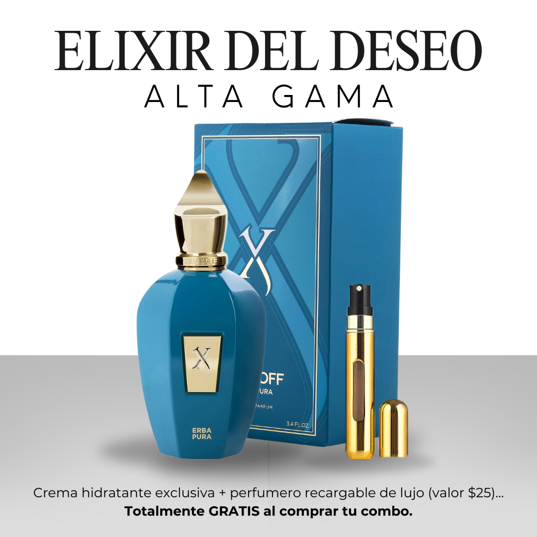 Xerjoff Erba Pura 100 ML + Pefumero y Crema Gratis